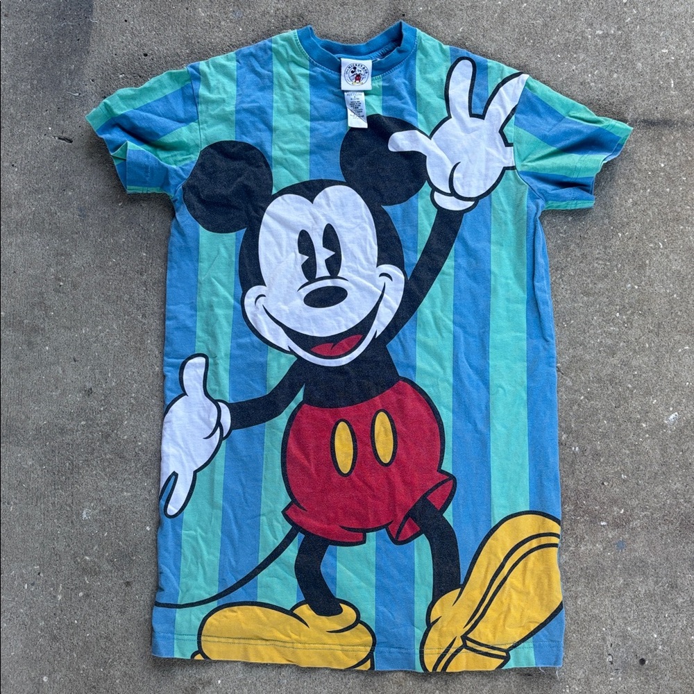 Disney Mickey Mouse shirt dress